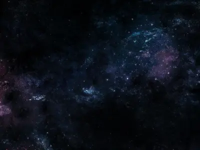 Alien planet scenery 3D model