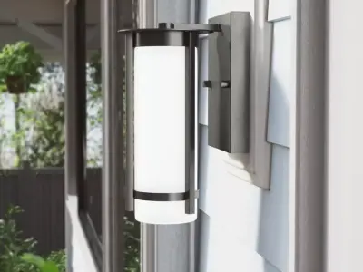 Leiser Steel Wall Light Free 3D model