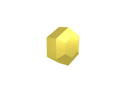 Gem v7 006 Low-poly 3D model