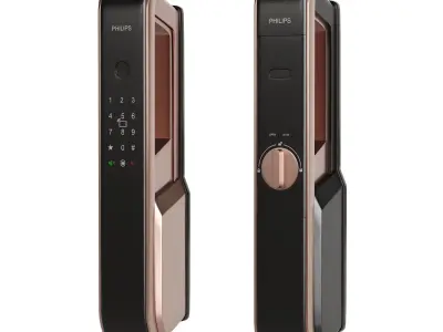 Equipment 8 Intercom And Security Set 3 Low-poly 3D model