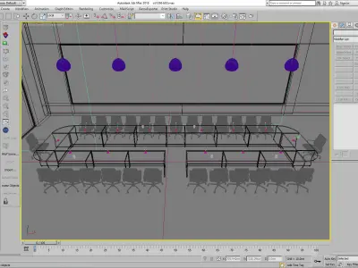 meeting room cd1366 a07 3D model