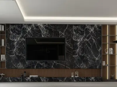 Detailed Manager-Boss Office 3D model