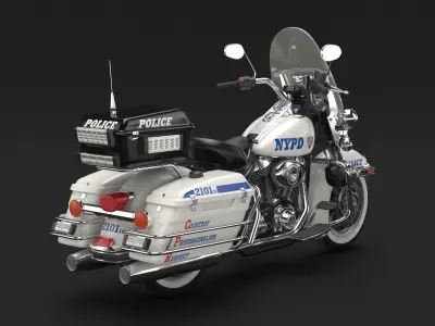  US NYPD Motorcycle Road King 