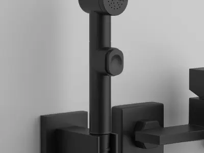 Volle De La Noche faucet set 3D model