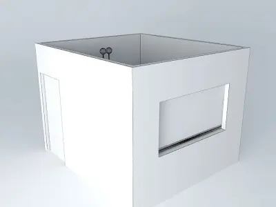 suorkut house with window Free 3D model
