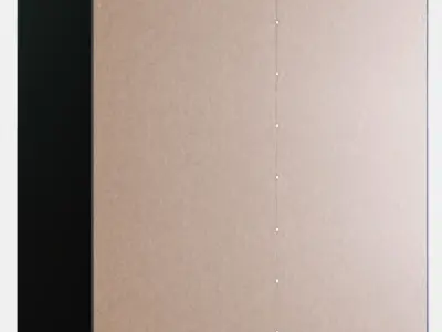 BRIMNES Cabinet with doors Low-poly 3D model