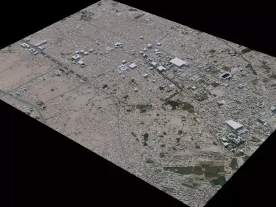 Kandahar - Afghanistan 3D model