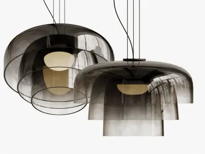Pendant light Levels Fume 3D model