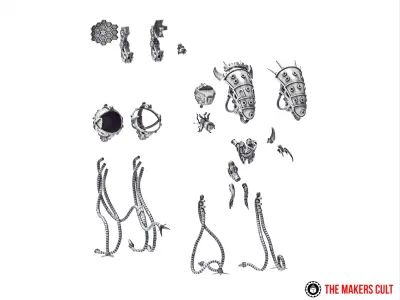 Iron Hive - Cerebrax 3D print model