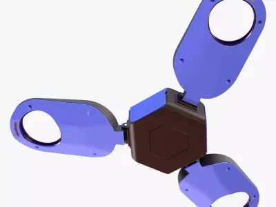 Tricopter Drone M1 3D model