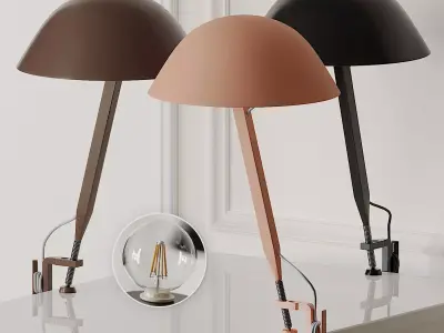 Sempe Clamp Table Lamp by Wastberg 3D model