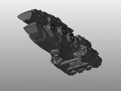 SKY RELICS - 18 BLACK KNIGHT 3D print model