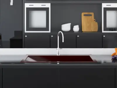 Kitchen modern 3D model