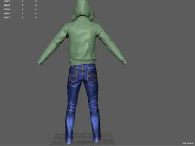 STREET WEAR 3D model