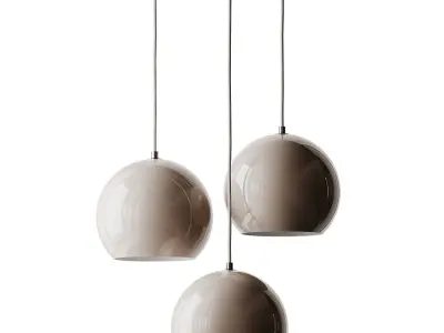 Topan VP6 lamp from and Traditions 3D model