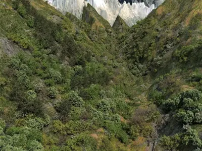 Mountain Landscape 3D model