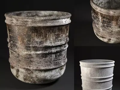 old pot 3D model