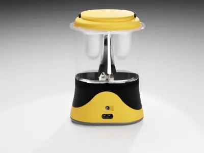 LED Campinglamp 3D model