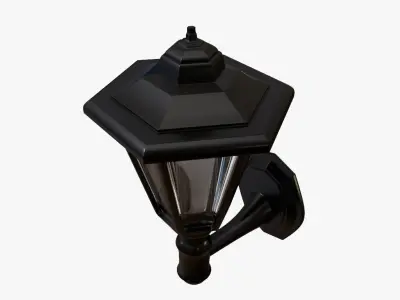 Outdoor Street Light 3D model