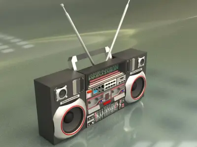 Stereo Radio 3D model