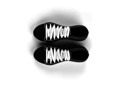 Shoes sneakers 3D model