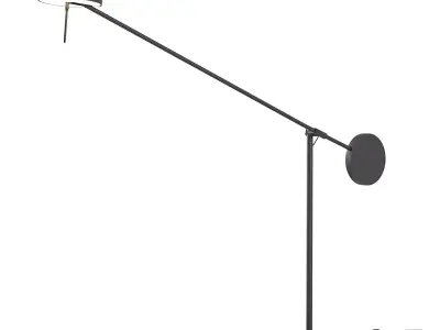 Invisible Table Lamp LedsC4 3D model