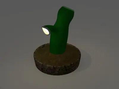 cactus lamp Free 3D model