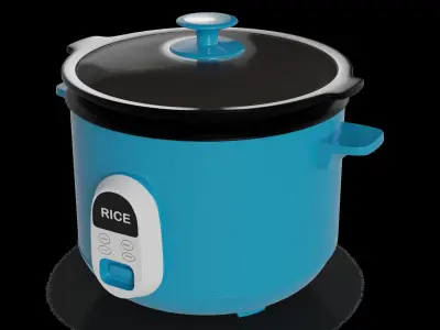 Kitchen appliances Rice Cooker 3D model