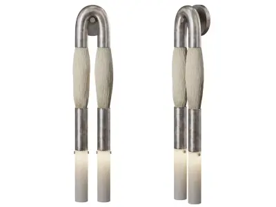 Horsehair Sconce 3D model