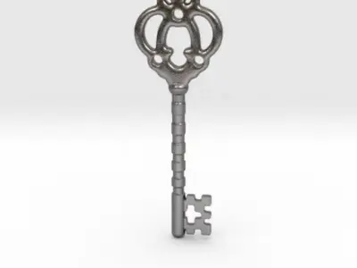 A key 3D print model