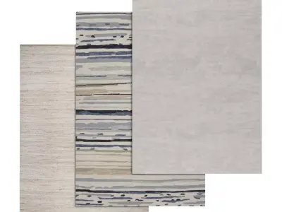 Rug Set 807 3D model