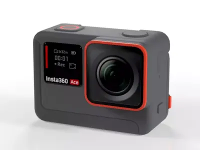 Insta360 ACE Low-poly 3D model