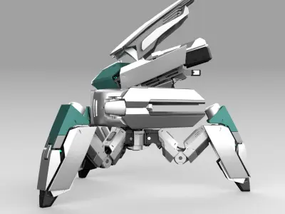 Tribot 201F 3D model