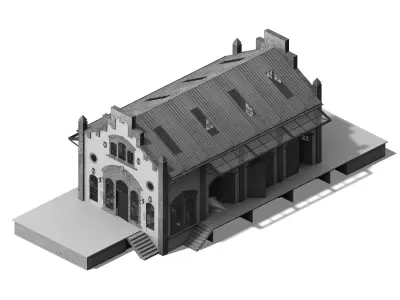 Heterogeneous - Building - Building 17 3D model