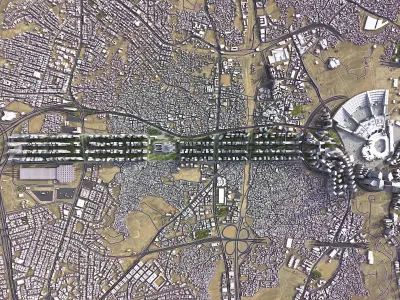 Mecca - Masar Destination Low-poly 3D model