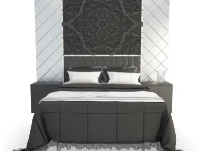 Classic Bedroom 3D model