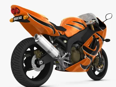  Generic 2000's Sport Bike 