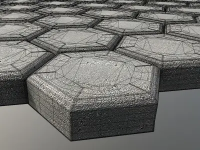 Cobblestone 9 - Tiles for Texture Baking Texture