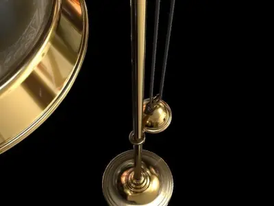 Farmhouse Floor Lamp 3D model