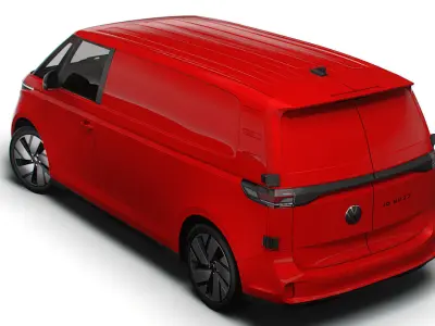 VW ID Buzz Cargo LWB GTX 2024 3D model