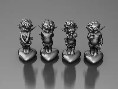 Angel Baby Cupid 14 3D print model