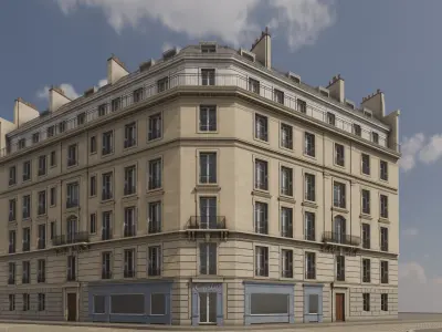 City Building II 3D model