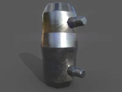 Truss tower - tower - tower Low-poly 3D model