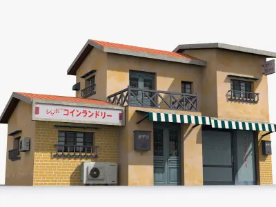 25 Japanese House Collection 3D Model Pack