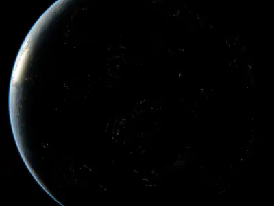 Planet Alderaa Koref 12K 3D model