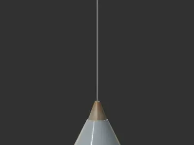 Hanging Ceiling Lamp low-poly game ready Low-poly 3D model