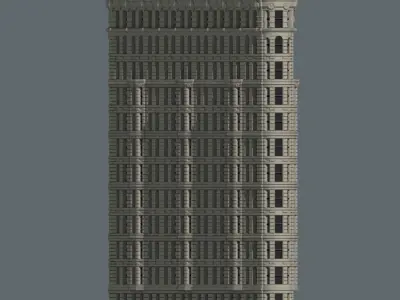 Flatiron Building 3D print model