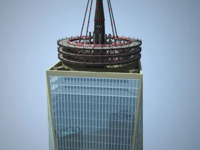 New World Trade Center Complex 3D model