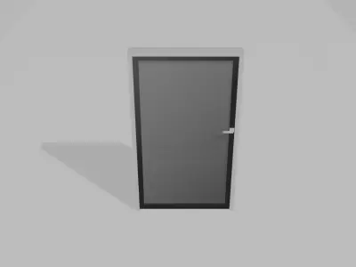 Pack of Doors-10 Assets Low Poly 3d Models  VR  AR  model Low-poly 3D model