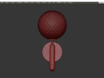 RAFFIN WALL Low-poly 3D model